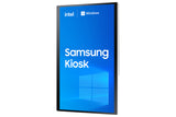 Samsung KM24C-C Design chiosco 61 cm (24") LED 250 cd/m² Full HD Bianco Touch screen Processore integrato Windows 10 IoT Enterprise 16/7