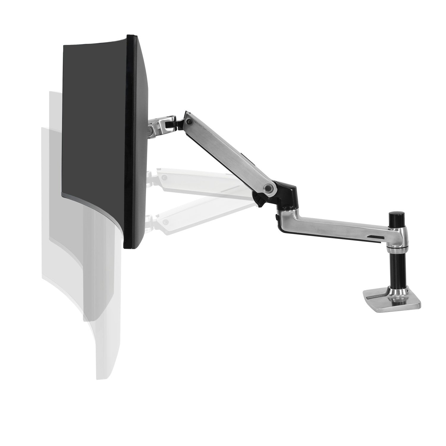 Ergotron LX Series Desk Mount LCD Arm Supporto Regolabile per Monitor da Scrivania Nero