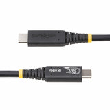 StarTech.com Cavo USB4 da 50cm, cavo USB-C certificato USB-IF, 40 Gbps, 240W PD 3.1 EPR, 8K 60Hz, cavo di trasferimento dati USB Type-C, compatibile con porte TB/USB 3.2