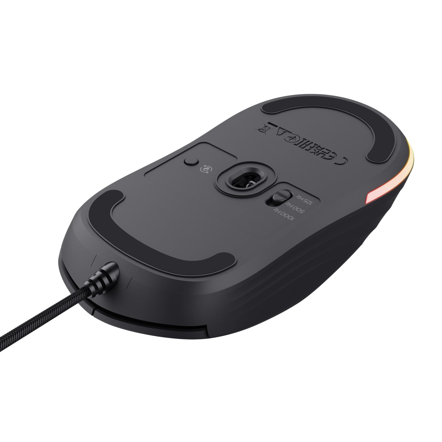 Trust GXT 925 REDEX II mouse Giocare Mano destra USB tipo A Laser 10000 DPI