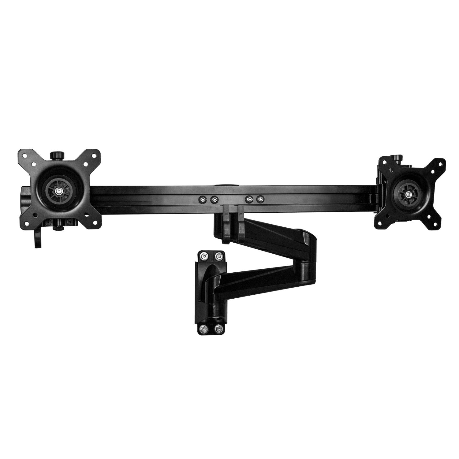 StarTech.com ARMDUALWALL supporto da tavolo per Tv a schermo piatto 61 cm (24") Nero