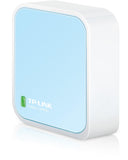 TP-LINK TL-WR802N router wireless Fast Ethernet Banda singola (2.4 GHz) 4G Blu, Bianco