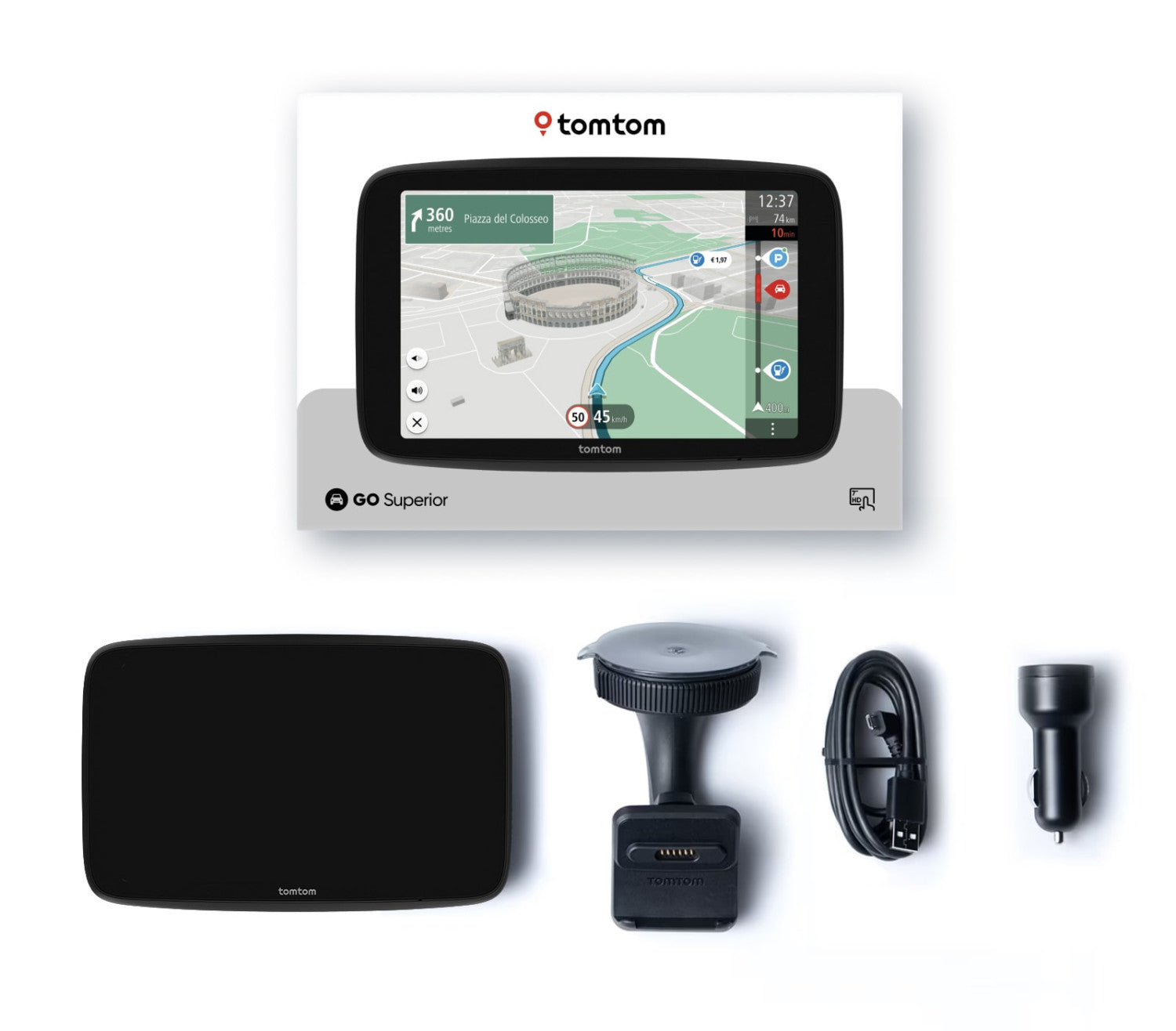TomTom GO Superior navigatore Fisso 15,2 cm (6 pollici) Touch screen Nero