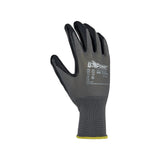 U-Power Valzer Guanti da officina Grigio Nitrile, Poliestere 1 pz