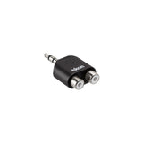 Ekon ECASPLITJACK1M2RCA splitter audio Nero