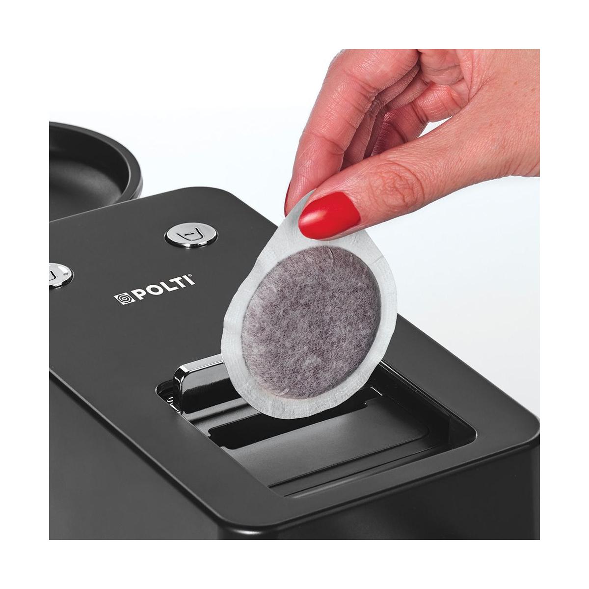 Polti PCEU0128 Macchina per Caffè a capsule 0. 85 L Nera