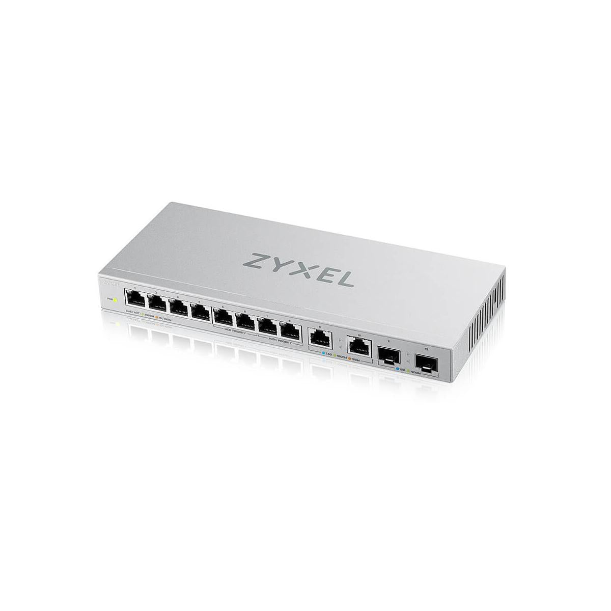 Zyxel XGS1010-12-ZZ0102F switch di rete Non gestito Gigabit Ethernet (10/100/1000) Grigio