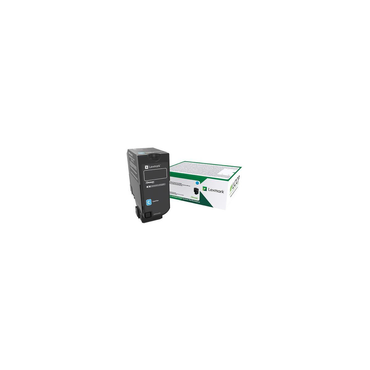 Lexmark 75B20C0 cartuccia toner 1 pz Originale Ciano
