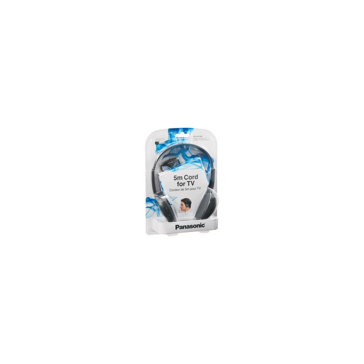 Panasonic RP-HT090E-H Cuffia St per TV Grigio Scuro
