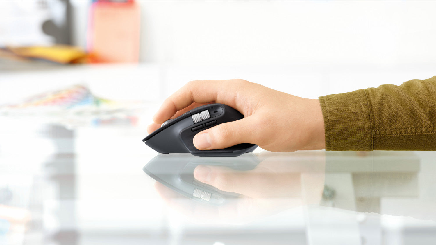 Logitech MX Master 3S Bluetooth edition Grafite