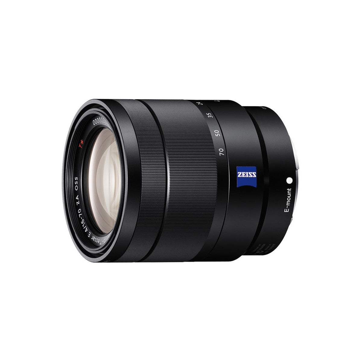 Sony SEL1670 Z F4 ZA OSS Ottica motorizzata attacco E ,APS-C ZEISS Vario Tessar 16/70 mm, apertura Max F4 , vetro ED (Extra-low Dispersion) , 308 grammi