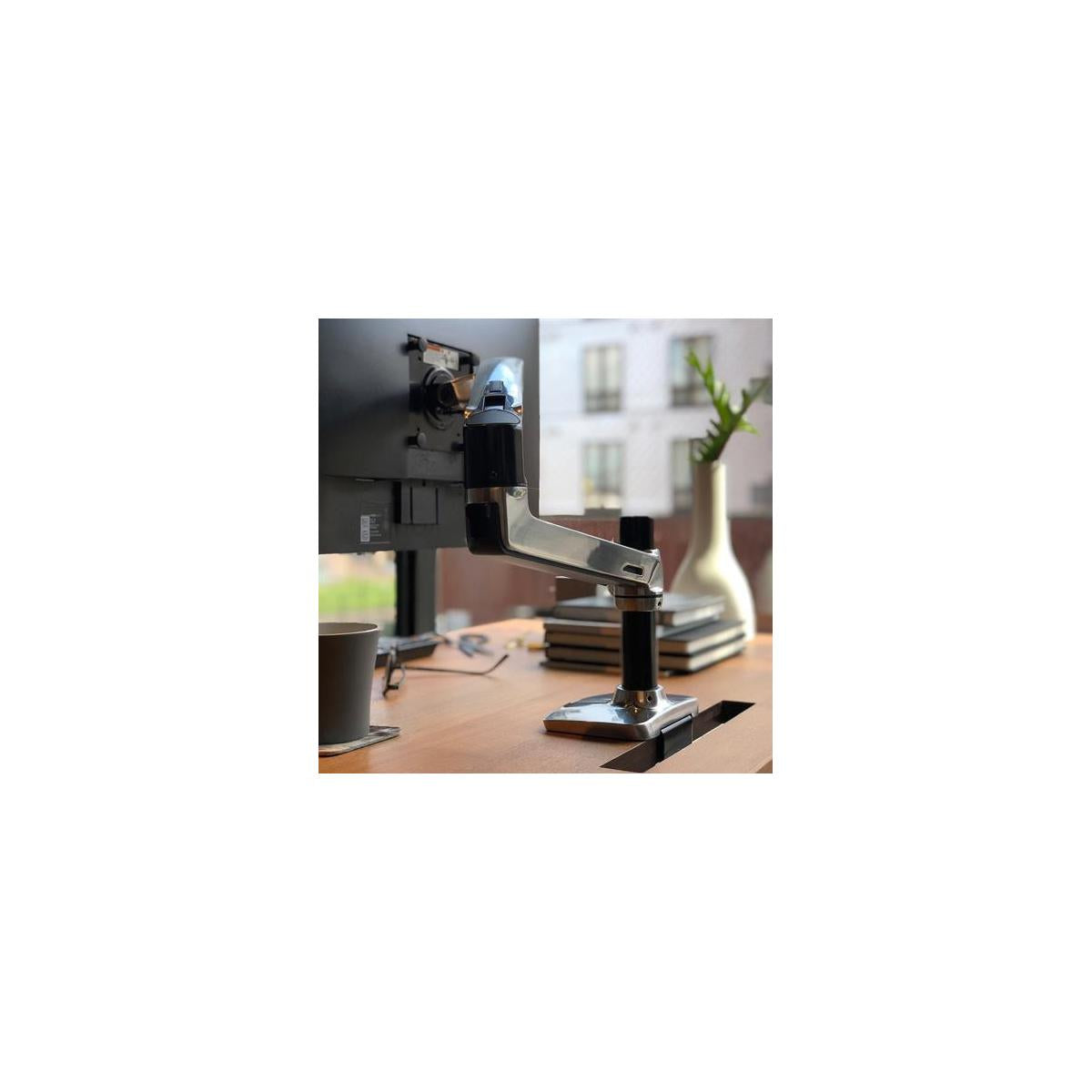 Ergotron LX Series Desk Mount LCD Arm Supporto Regolabile per Monitor da Scrivania Nero