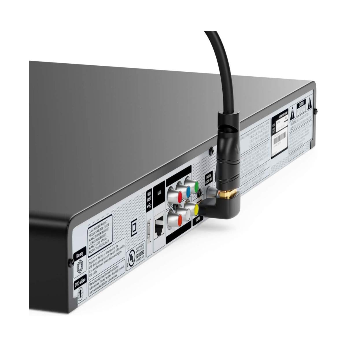 Techly Adattatore HDMI M/F 90 verso il basso (IADAP HDMI-L)