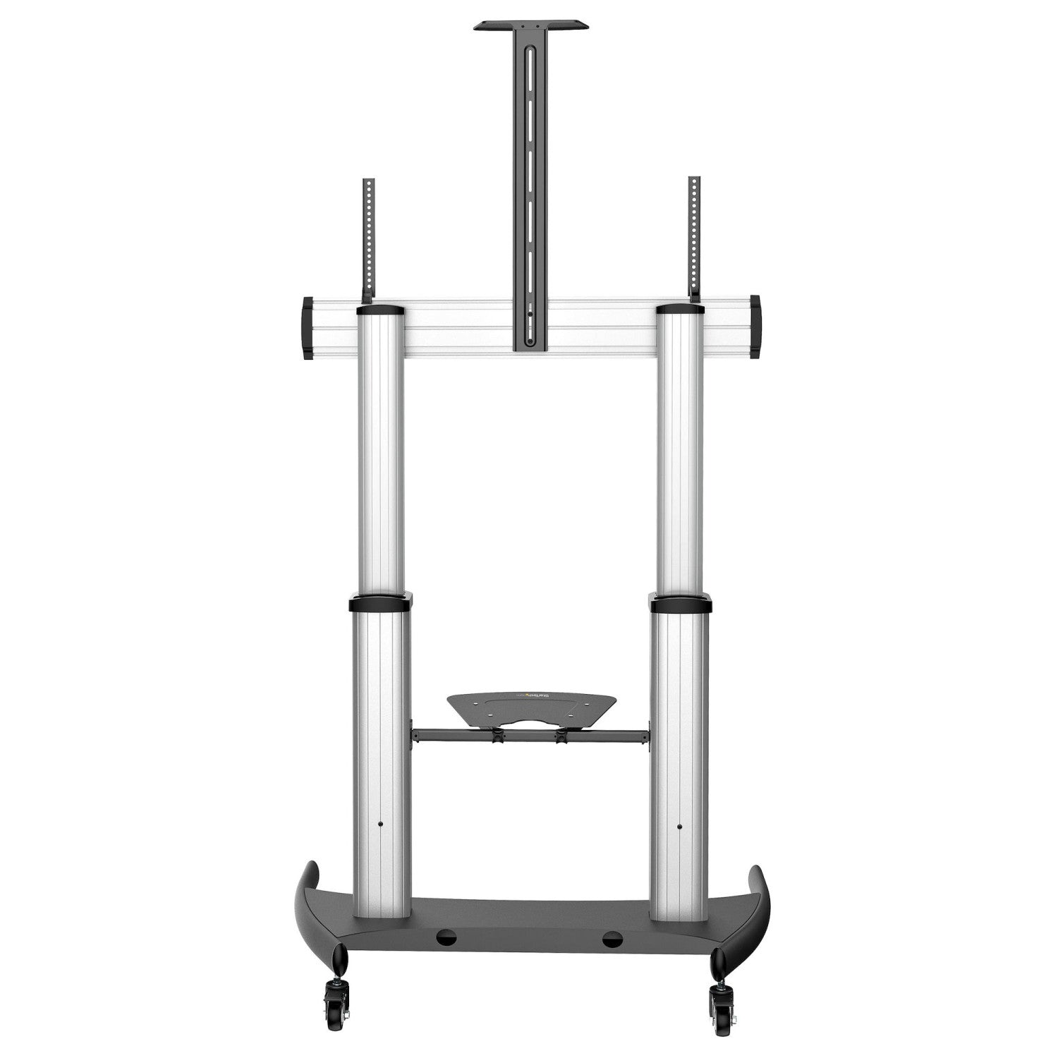 StarTech.com STNDMTV100 Supporto TV a parete 2,54 m (100") Nero, Argento