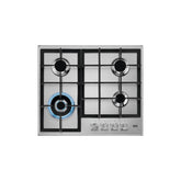 Aeg 949 640 849 Piano Cottura Da Incasso 60 cm Gas 4 Fornelli Argento