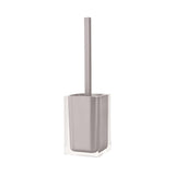 Gedy Rainbow Porta Scopino WC Da Appoggio In Resina Tortora 9,8x9,8x37,5 Cm