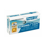 Rapid Punti Metallici Serie 10/4 Zincati - 20x1000 Pz