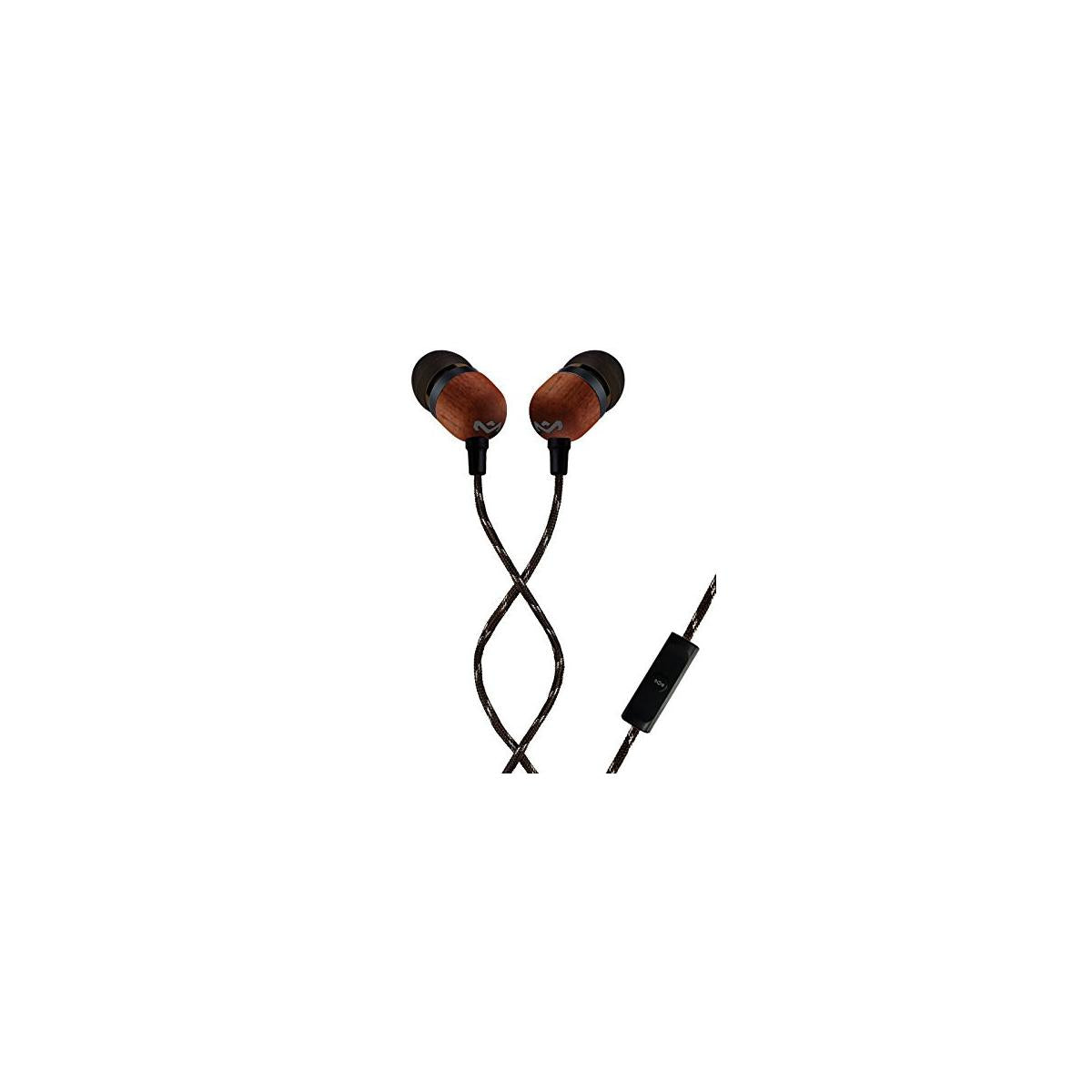 The House Of Marley Smile Jamaica Auricolare Cablato In ear Musica e Chiamate Nero