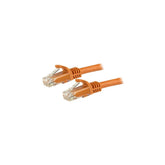 StarTech.com Cavo di rete CAT 6 - Cavo Patch Ethernet RJ45 UTP arancione da 1m antigroviglio - cavo gigabit categoria 6