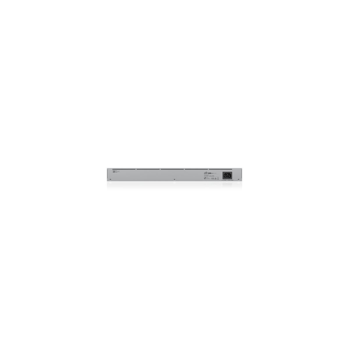 Ubiquiti UniFi USW-48-POE switch di rete Gestito L2 Gigabit Ethernet (10/100/1000) Supporto Power over Ethernet (PoE) 1U Acciaio inossidabile