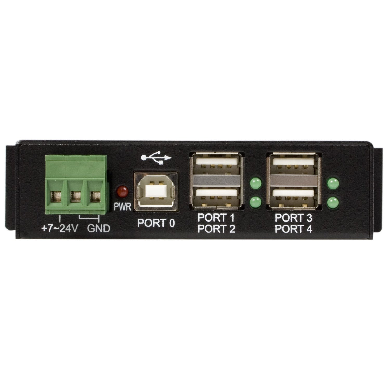 StarTech.com ST4200USBM hub di interfaccia USB 2.0 Type-B 480 Mbit/s Nero