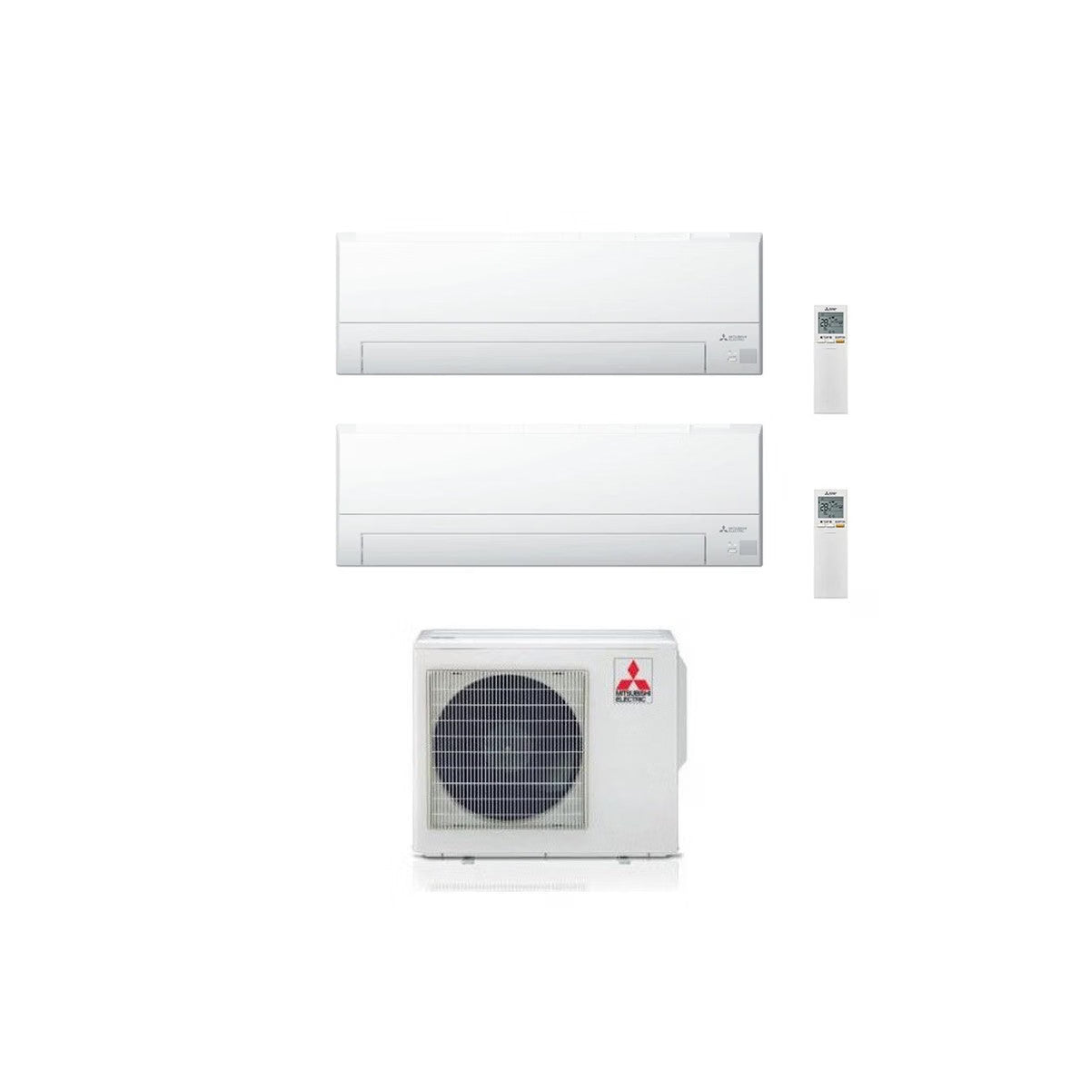 Mitsubishi Condizionatore Dual Split Mxz2Ha50Vfk 12000 Btu 12000 Btu Classe A / A Dc Inverter Pompa Di Calore Wi-Fi