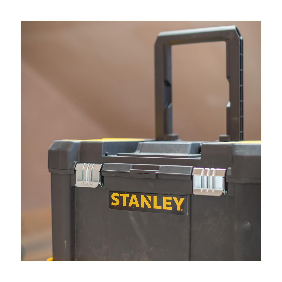 Stanley Essential Valigetta rigida per attrezzi Plastica Grigio, Giallo