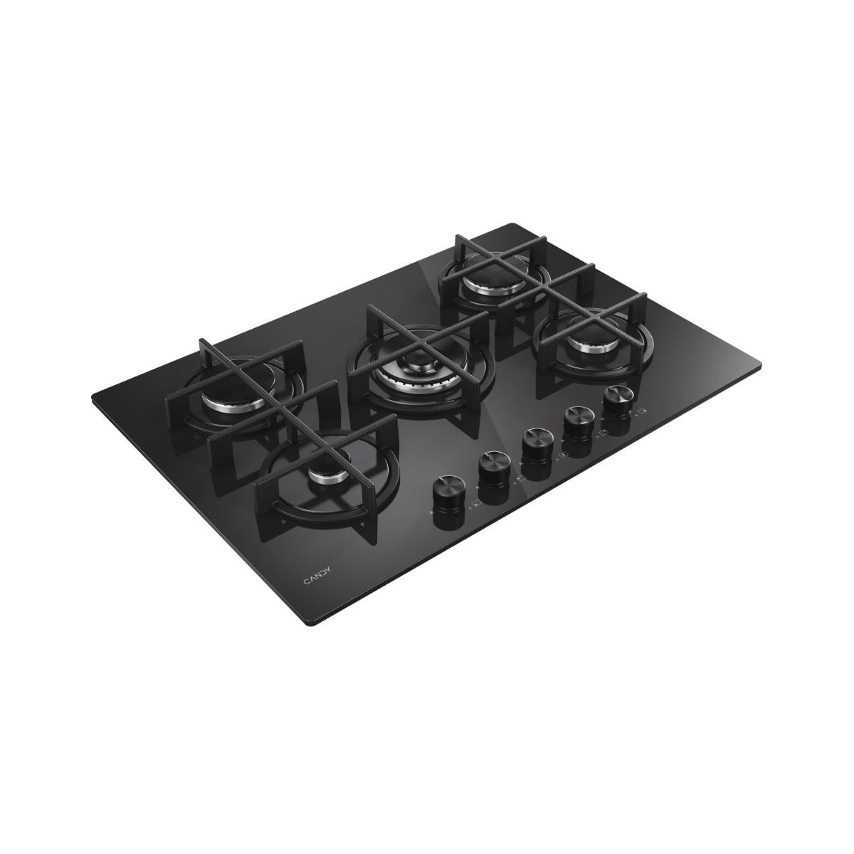 Candy CVG74WTB Nero Da incasso 75 cm Gas 5 Fornelli