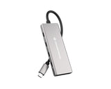 Conceptronic HUBBIES17G hub di interfaccia USB 3.2 Gen 2 (3.1 Gen 2) Type-C 10000 Mbit/s Grigio