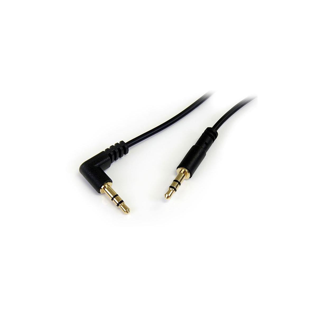 StarTech.com MU1MMSRA cavo audio 0,3 m 3.5mm Nero