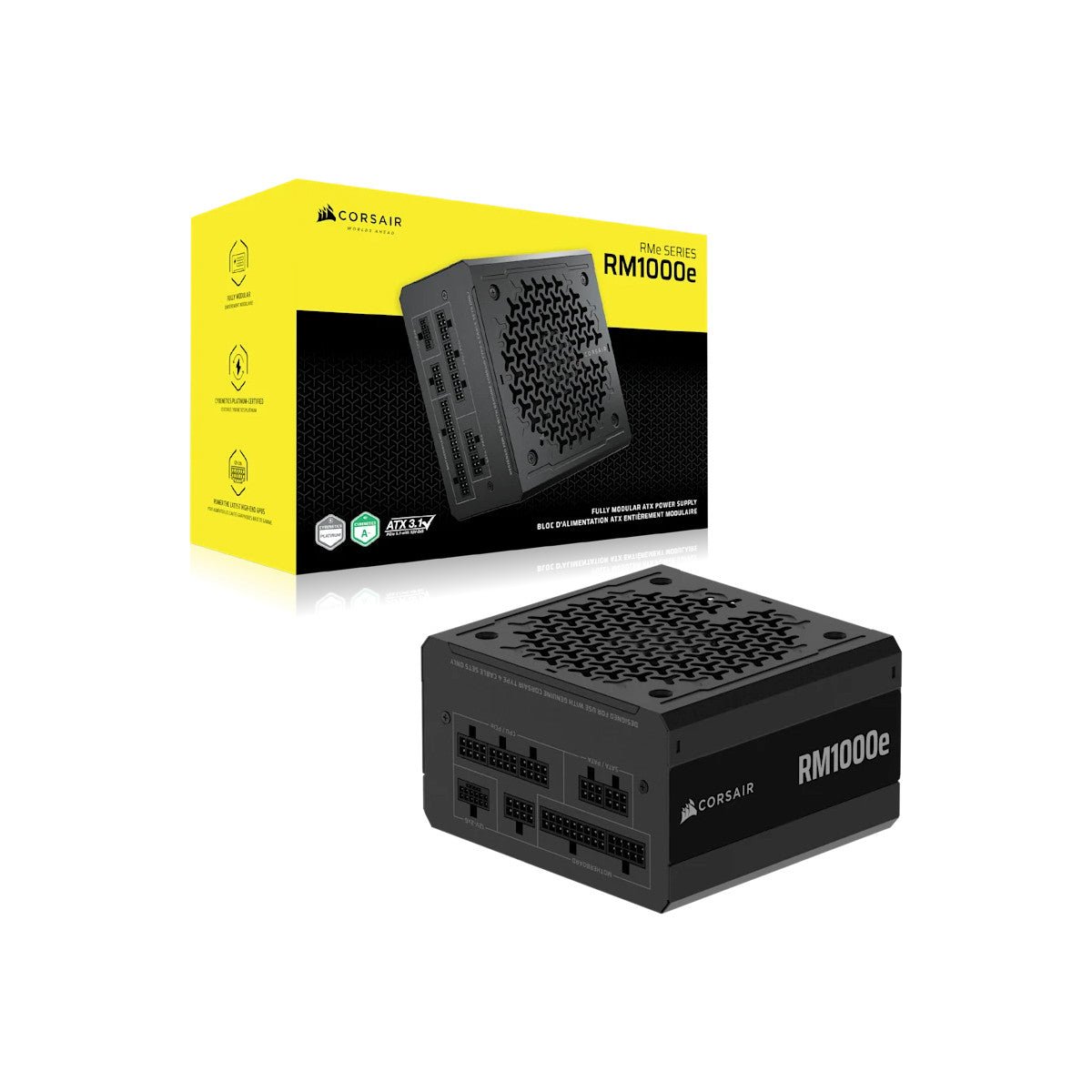 Corsair RM1000e alimentatore per computer 1000 W 24-pin ATX ATX Nero