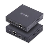 StarTech.com KVM Extender HDMI su Rete IP, Kit Trasmettitore e Ricevitore HDMI 4K 60Hz e USB su Ethernet/Cat6, AVoIP, non Richiede Driver, Kit di Montaggio incluso