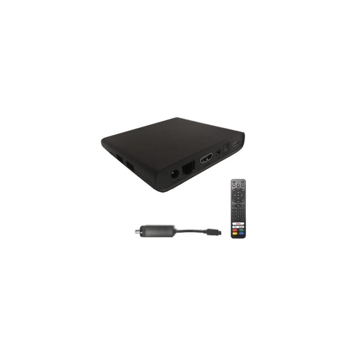 Zephir DECSMART set-top box TV Terrestre 4K Ultra HD Nero