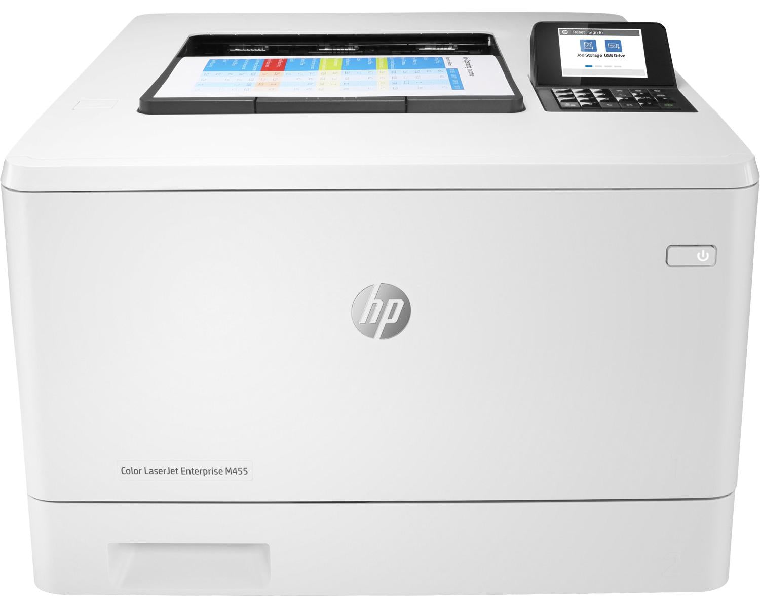 HP 3PZ95A Stampante Color LaserJet Enterprise M455dn a Colori 600x600 DPI A4 Bianco