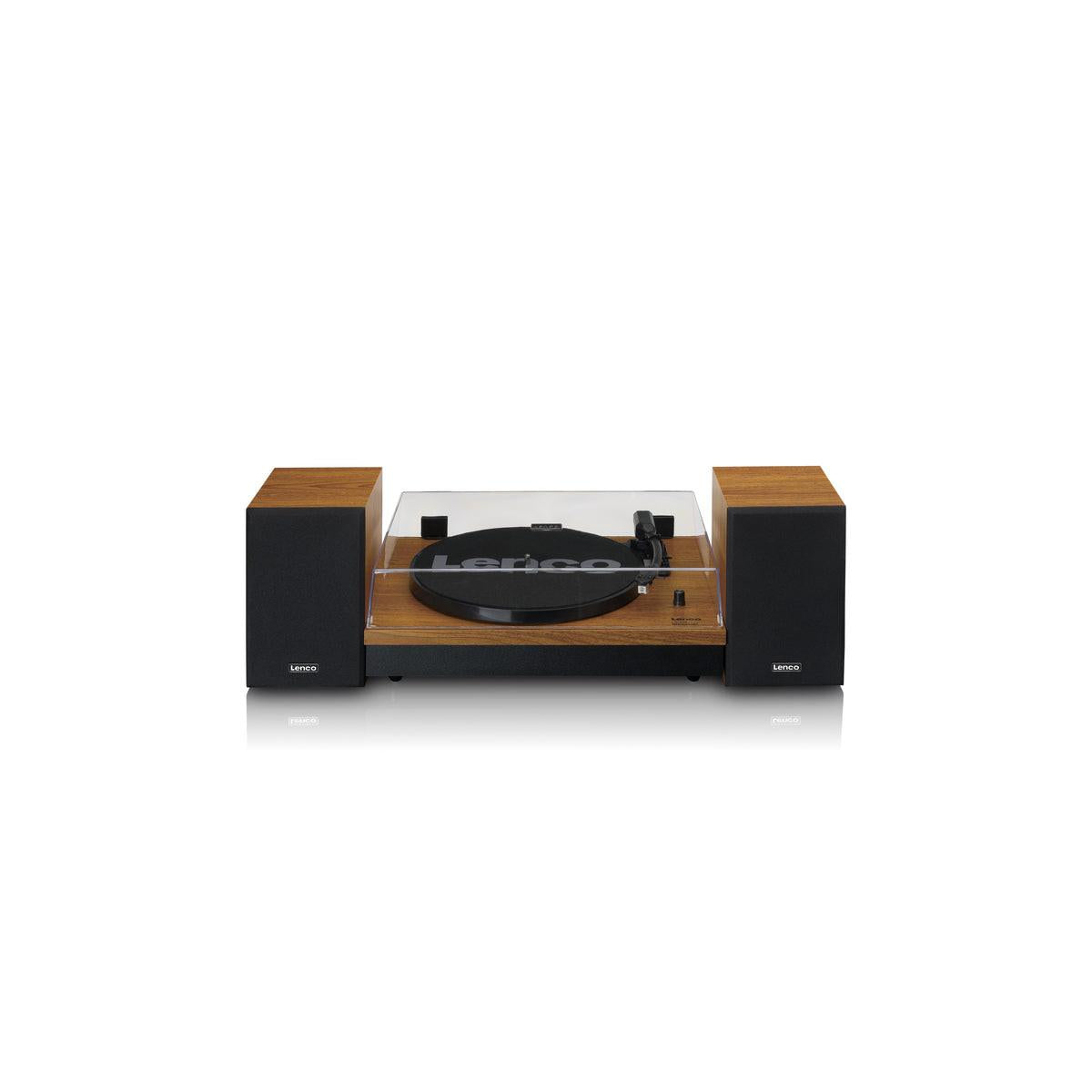 Lenco LS-310WD Piatto audio Giradischi con trasmissione a cinghia Nero Legno Manuale