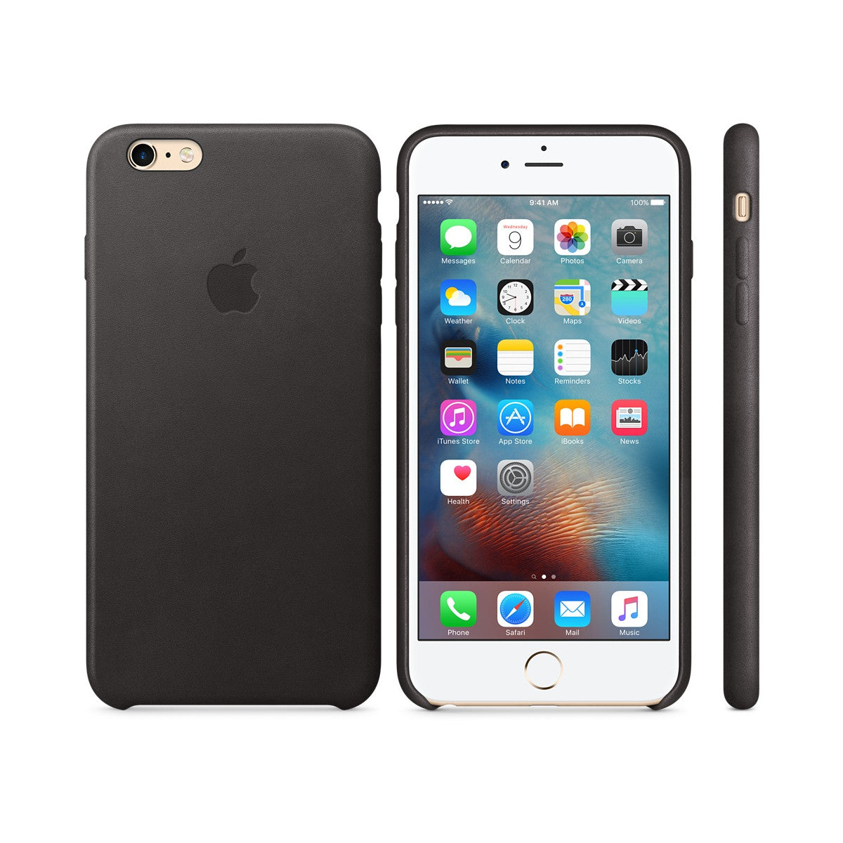 Apple Custodia in pelle per iPhone 6s Plus - Nero