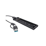 Trust 25806 contenitore di unità di archiviazione Box esterno SSD Nero