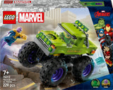 LEGO Marvel Truck di Hulk vs Thanos 76312 Set da Costruzione 229 Pezzi 7 Anni
