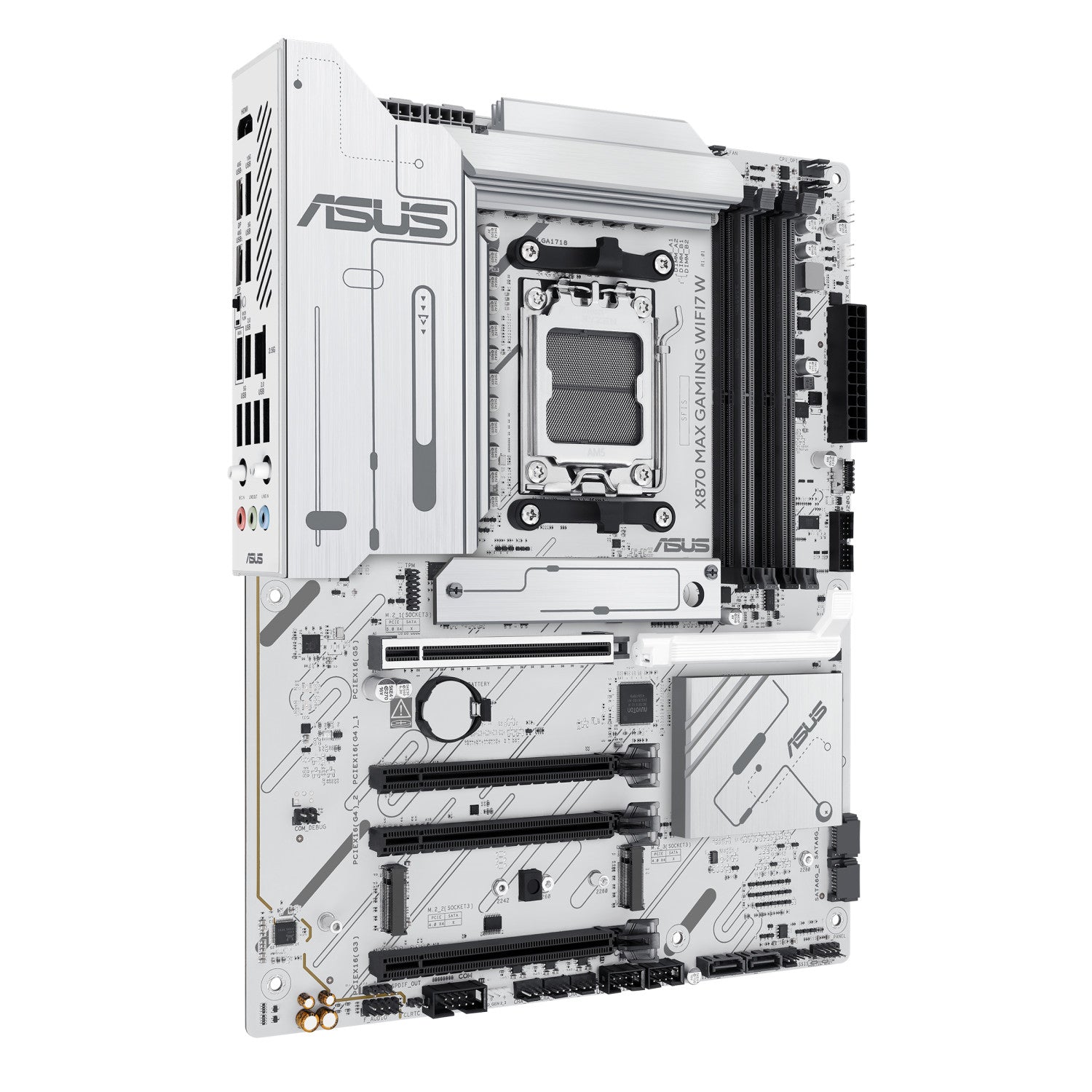 ASUS X870 MAX GAMING WIFI7 W AMD X870 Socket AM5 ATX
