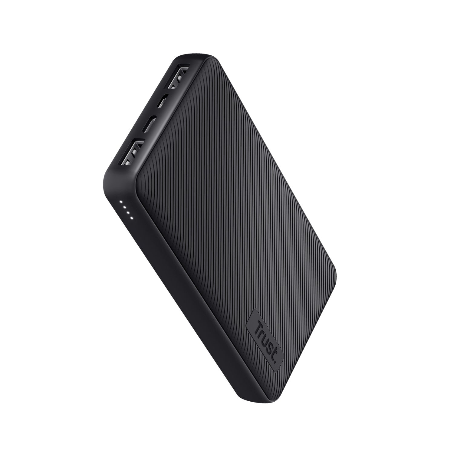Trust 24677 Power Bank Primo Ultra Thin Batteria Portatile 15000 mAh Nero