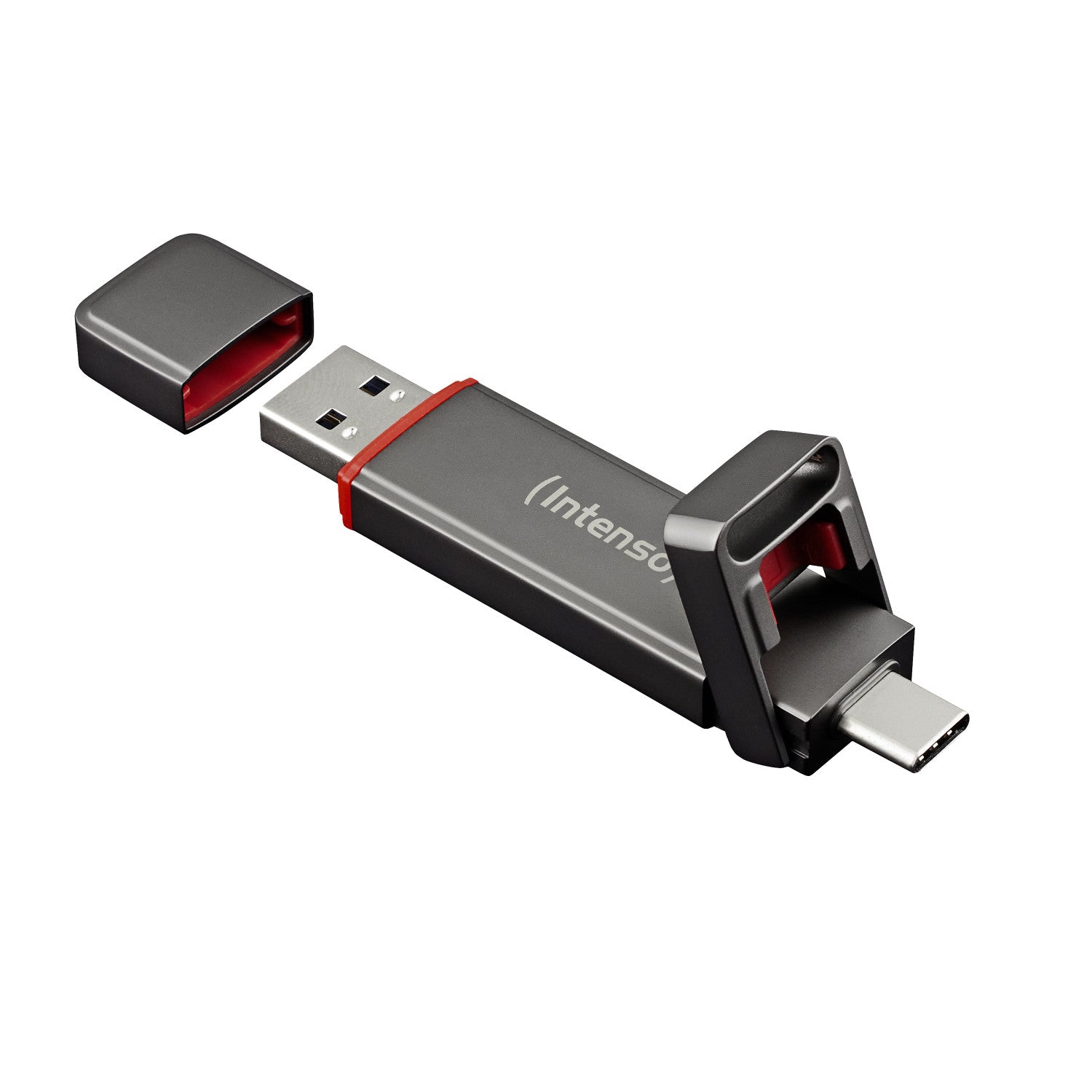 Intenso 3850440 unità esterna a stato solido 250 GB USB Type-A / USB Type-C 3.2 Gen 1 (3.1 Gen 1) Antracite