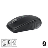 Logitech MX Anywhere 3S mouse Mano destra RF senza fili Bluetooth Laser 8000 DPI
