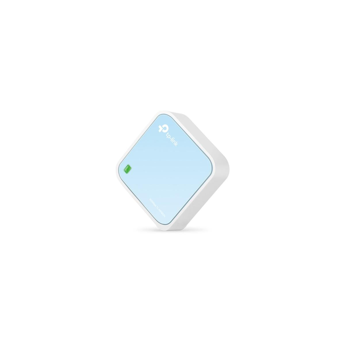 TP-LINK TL-WR802N router wireless Fast Ethernet Banda singola (2.4 GHz) 4G Blu, Bianco