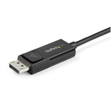 StarTech.com CDP2DP2MBD cavo e adattatore video USB tipo-C Nero