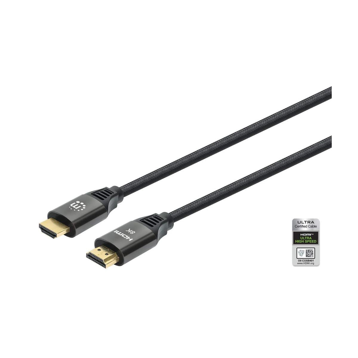 Manhattan 355940 cavo HDMI 2 m HDMI tipo A Standard Nero