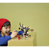 LEGO Ninjago 71863 Zilvar e Grimtak la Bestia Drago, Set da Costruzione con Action Figure e 3 Minifigure, 232 Pezzi, per Bambini 7