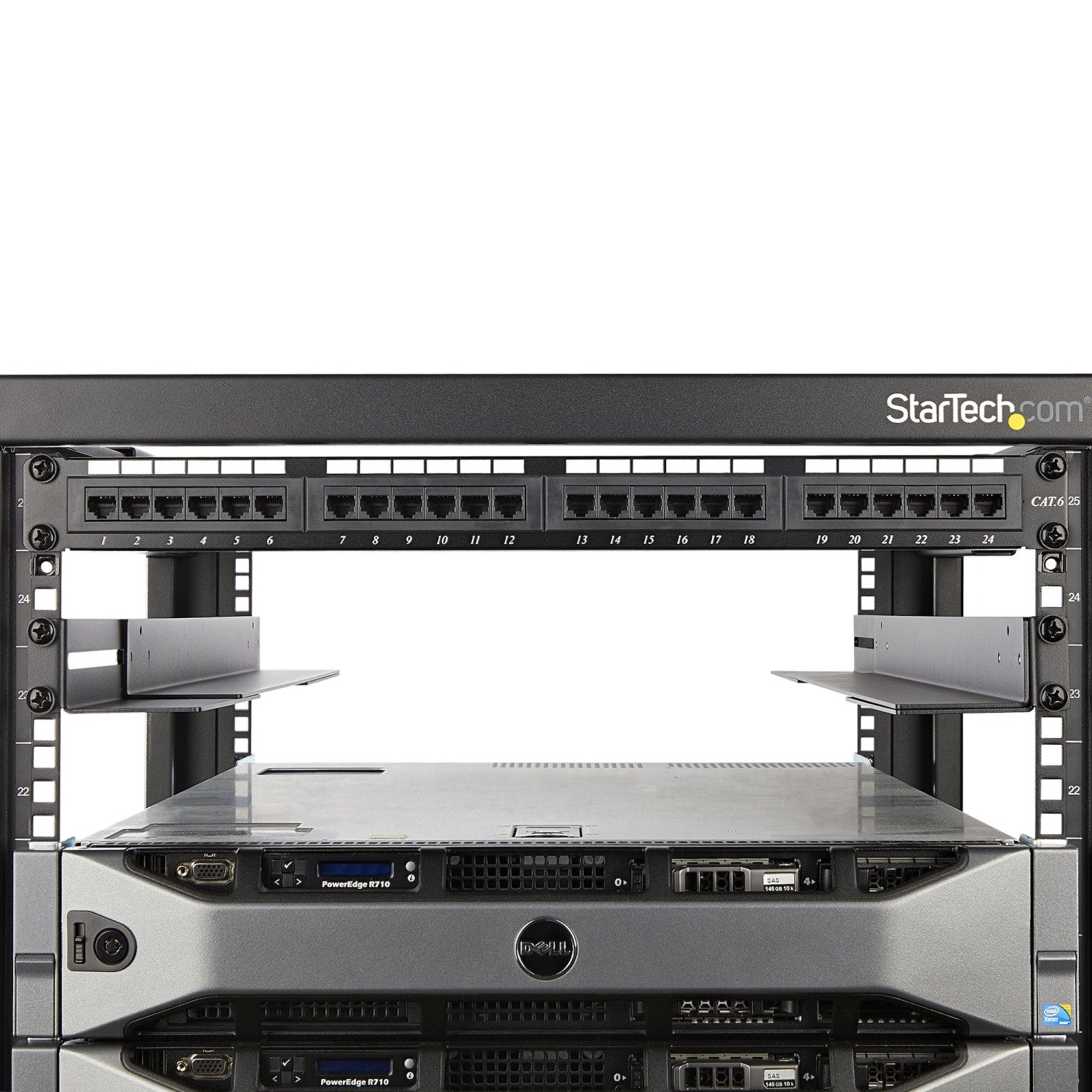 StarTech.com UNIRAILS1UB porta accessori Guida per scaffale