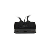 StarTech.com Switch KVM cavo HDMI USB 2 porte con audio e switch remoto Alimentazione USB