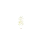 Lumineo Pendente Palla Luminosa Trasparente in Vetro 14 cm con LED