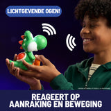 Super Mario Galaxy Il Film, Hatchin' Yoshi, Uovo e Personaggio Giocattolo Interattivo con Suoni, Action Figure Super Mario, Batterie Incluse, per Bambini 4 Anni
